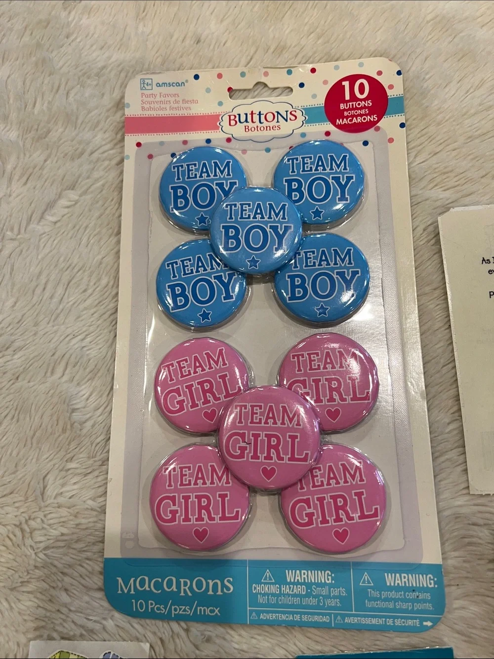 Gender Reveal Bundle Boy Or Girl? Baby lot misc stamping up